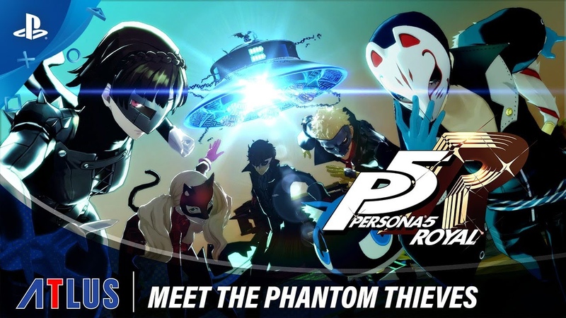 Persona 5 Royal Meet the Phantom Thieves Trailer,
