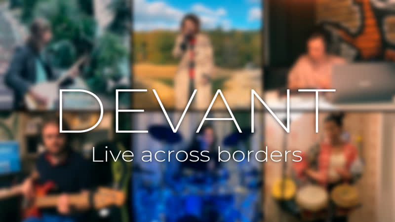 TRAMONTANA Devant, Live across
