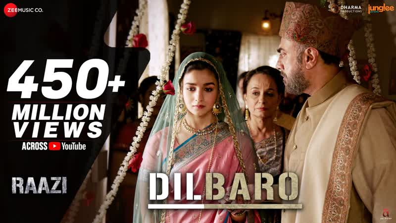 Dilbaro Full Video, Raazi, Alia Bhatt, Harshdeep Kaur, Vibha Saraf Shankar