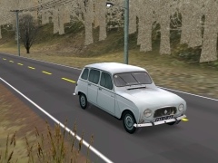Car Renault 4 01 route TS 2010