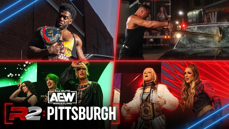 Hobbs v Wardlow for the TNT Title + Dr. Britt Baker Returns Home, AEW Road to Pittsburgh, 4, 18,