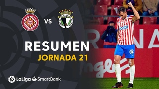 Resumen de Girona FC vs Burgos CF (3-1)
