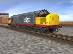 BR Class 37 37669 RF red stripe