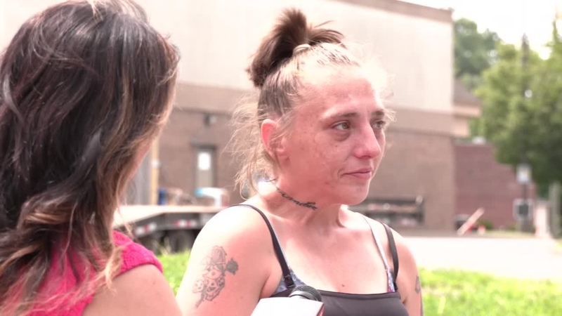 Louisville woman found chained up in a home near Park Hill neighborhood shares her story of