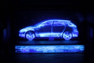 Презентация Audi A3 Sportback Projection Mapping