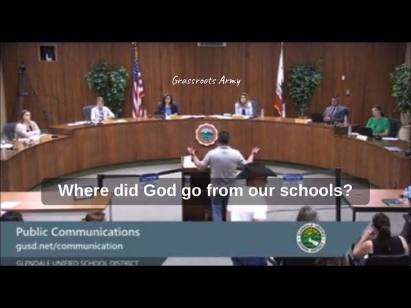 Dad BERATES School Board For Indoctrinating