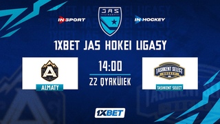 АЛМАТЫ - ТАШКЕНТ СЕЛЕКТ  🏒 1xBet - JASTAR HOKEI LIGASY 2024 - 2025