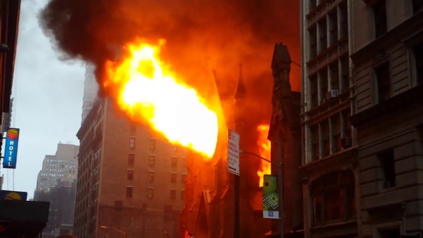 Fire at Serbian Orthodox Cathedral of St. Sava May 1st