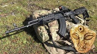 Апгрейд САЙГИ 7,62. Космонавт на камне