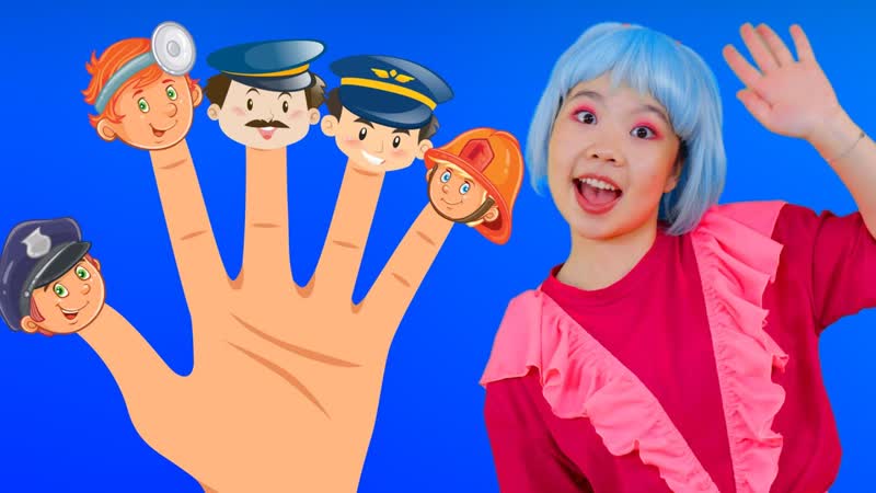 Finger Family Job Song + MORE, Kids Funny