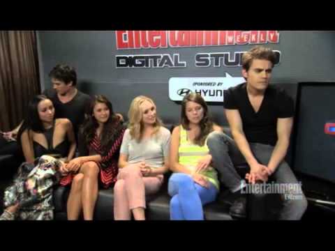EW interview with TVD Cast Comic Con