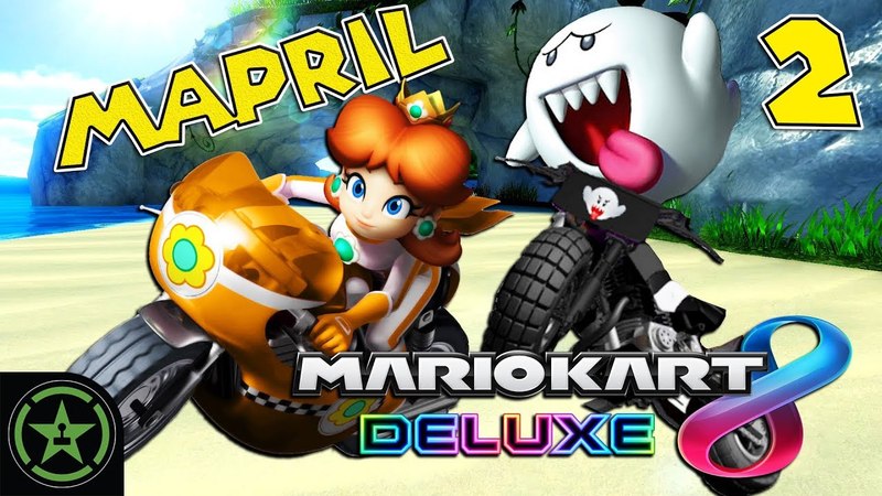 Lets Play Mario Kart 8 Deluxe: Mario Kart Mapril (,