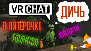 VRChat - В пятёрочке творится ДИЧЬ
