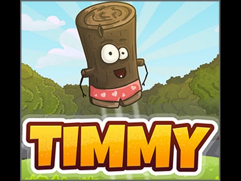 Timmy Help the log named Timmy to cope with deforestation. It protects your home from