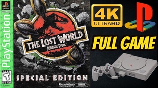 The Lost World: Jurassic Park SPECIAL EDITION | PS1 | 4K60 UHD| 100% Walkthrough Full Movie Game