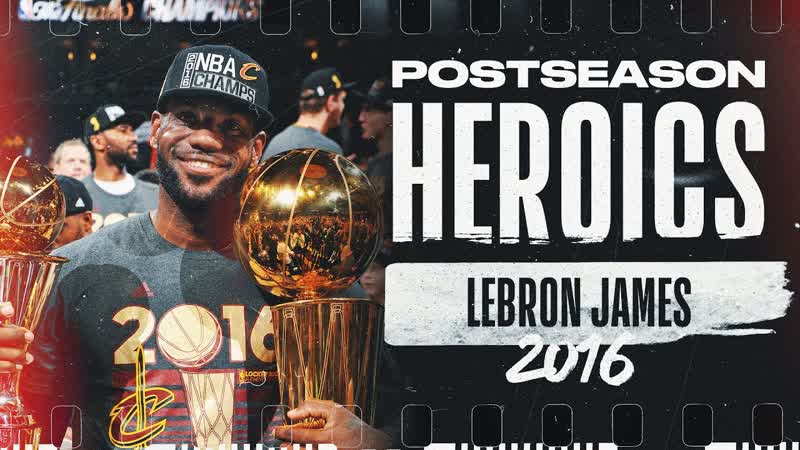 Le Bron James 2016 Playoff Journey, , Postseason