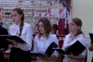 Державний екзамен з Диригування. НПУ ім. М.П.Драгоманова. Інститут мистецтв. Київ.