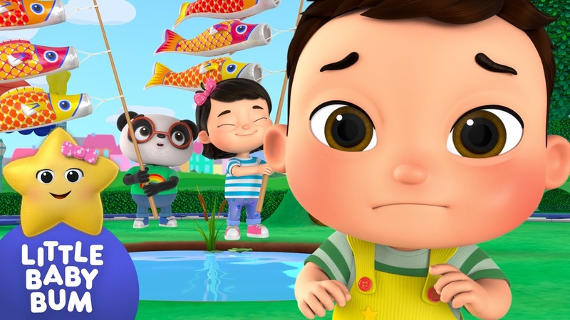 12345 Once I Caught a Fish Alive Baby Max Learning Time Little Baby Bum Nursery Rhymes for