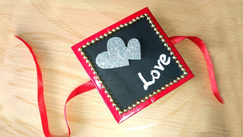 Easy handmade card for boyfriend, , Valentine Day card ideas, , pop up card