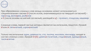 Русский 10 Правописание сложных существительных и прилагательных