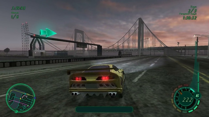 Midnight Club II ( PC, 2003) Гонка 64 Токио Круговая 4 Бедствие (Саикоу