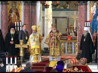 Проповедь Патриарха после освящения Кронштадтского Морского собора