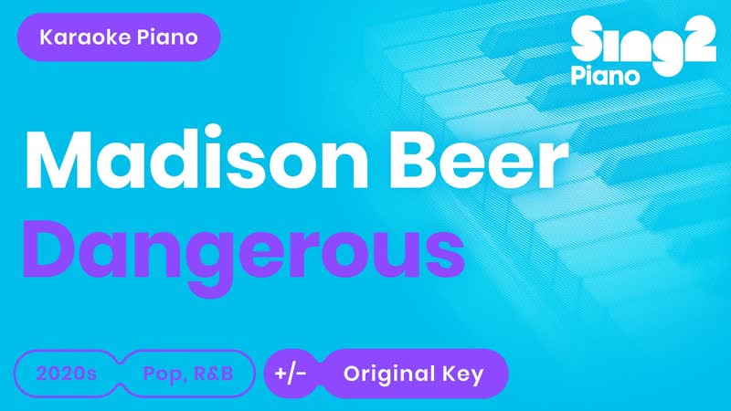 Madison Beer Dangerous ( Piano