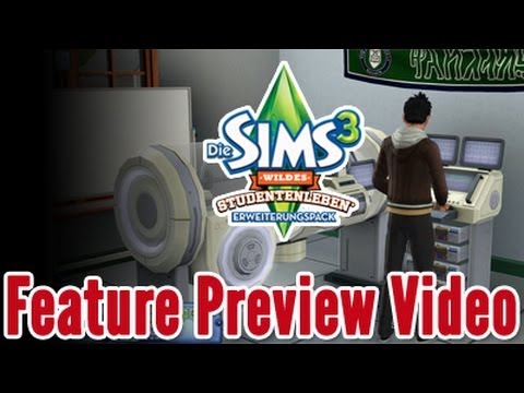 Die Sims 3 Wildes Studentenleben Feature Preview