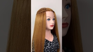 Красивая и легкая прическа #hairstyle #hair #hairtutorial #длинныеволосы #braids