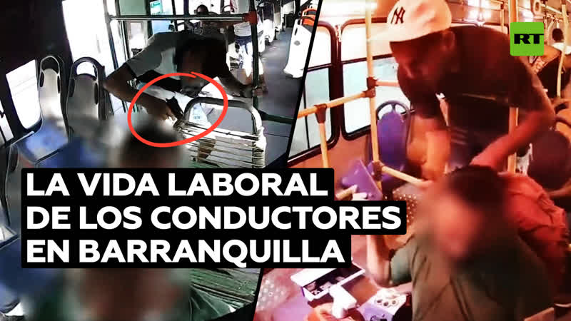 Asaltos a mano armada a conductores de autobuses de Barranquilla (