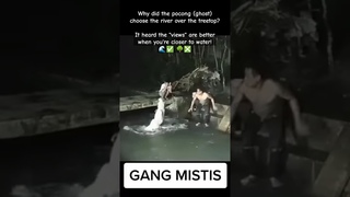 Why Did the Pocong Choose the River Better Views  #shorts