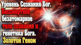 Уровень Сознания Бог. Бессмертное безатомарное тело сознания и генетика Бога. Золотой Геном!