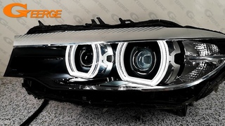 For BMW 5 Series G30 G31 G38 F90 M5 Day Light Ultra Bright DTM Style Led Angel Eyes Kit Halo Rings