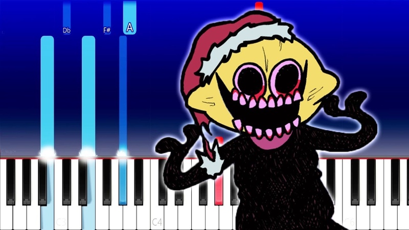 Friday Night Funkin Winter Horrorland ( Piano