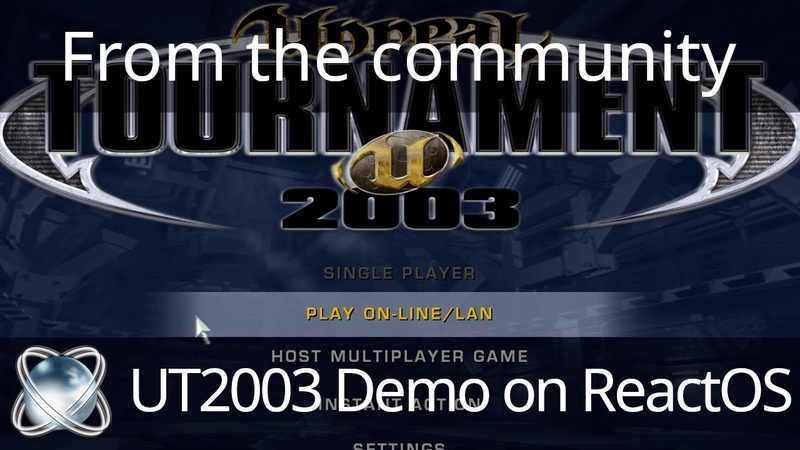 Unreal Tournament 2003 Demo on React