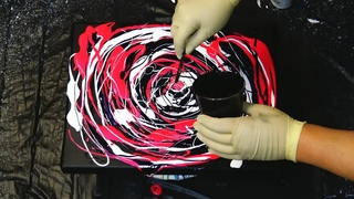 3-Color Spin Art: Acrylic Pour Technique You HAVE to Try!