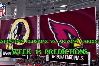 WASHINGTON REDSKINS VS. ARIZONA CARDINALS PREDICTIONS | #NFL WEEK 13 | full game