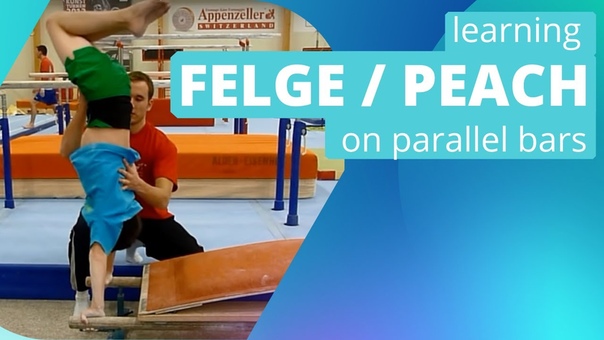 Introducing Felge to Handstand on parallel