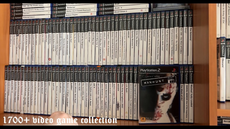 Video game collection April 2024 1700+ physical