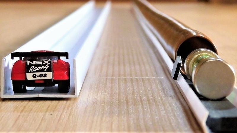 Very Fast Mechanical Mini Car vs Simplest Electromagnetic