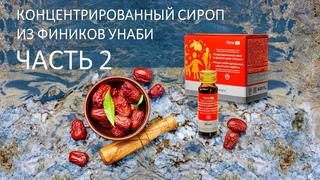 Онлайн-семинар «Тяньши» «Концентрированный сироп из фиников унаби». Часть 2