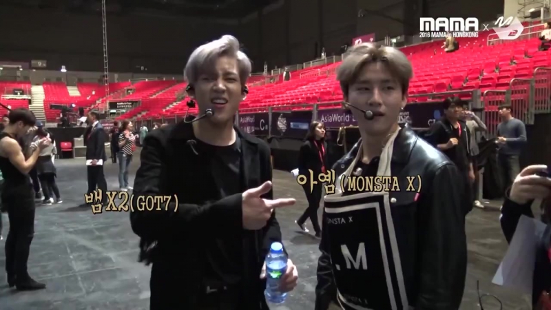 MAMA 2016 Behind The Scene ( MONSTA X