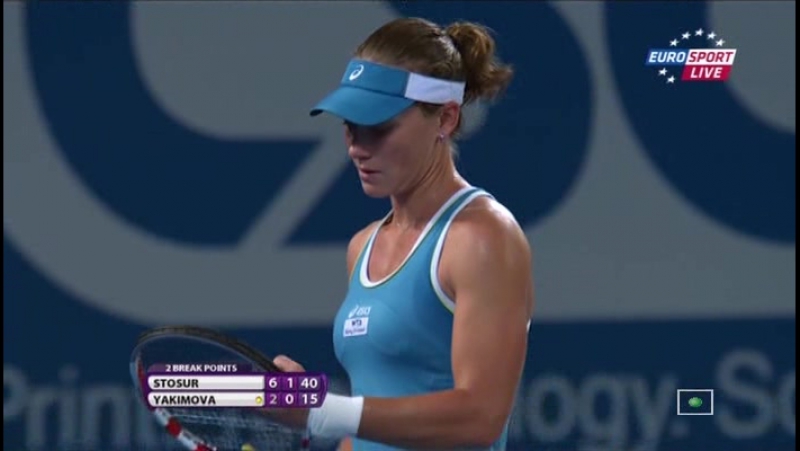 WTA 2012 Brisbane WS R1 Stosur vs