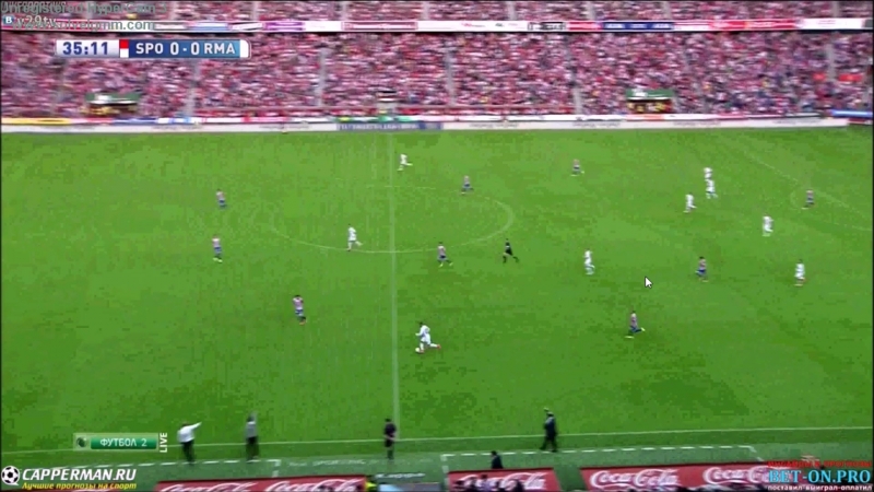 Sporting Gijon 0 0 Real Madrid 23, 08,