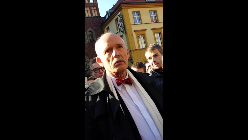 Janusz Korwin Mikke Wrocław 23 III 2015 You