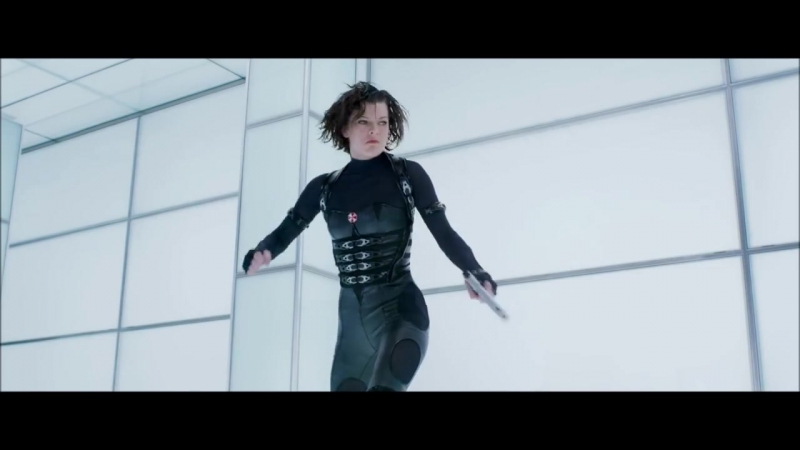 Resident Evil 5 Retribution. White Corridor Fight Scene. HD
