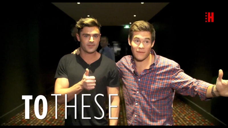 Zac Efron and Adam Devine Surprise Stunt at