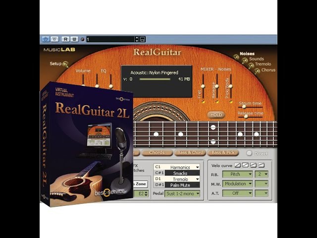 The Realguitar 2L - Test 2 🎹