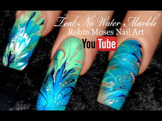 No Water Needed - MINT MANI Diva DIY Drag Marble nail art Tutorial
