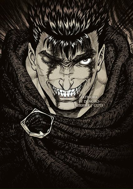 #Berserk Smirk by #Denoro